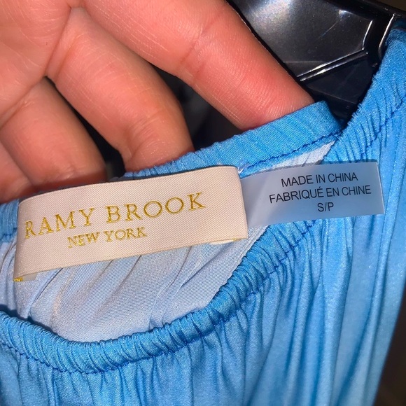 Ramy Brook Blue Ombre Lauren Sleeveless Blouse - Picture 13 of 15